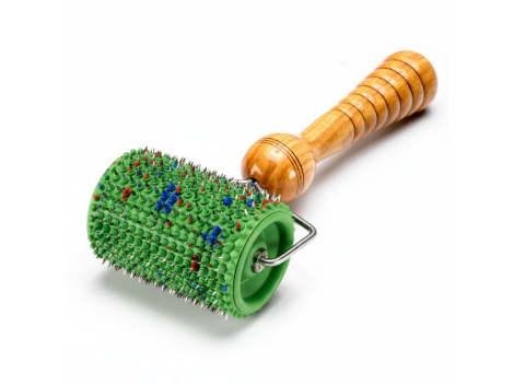 Ляпко Аппликатор валик универсальный М, шаг иглы 3.5 мм, размер 72 х 51 мм